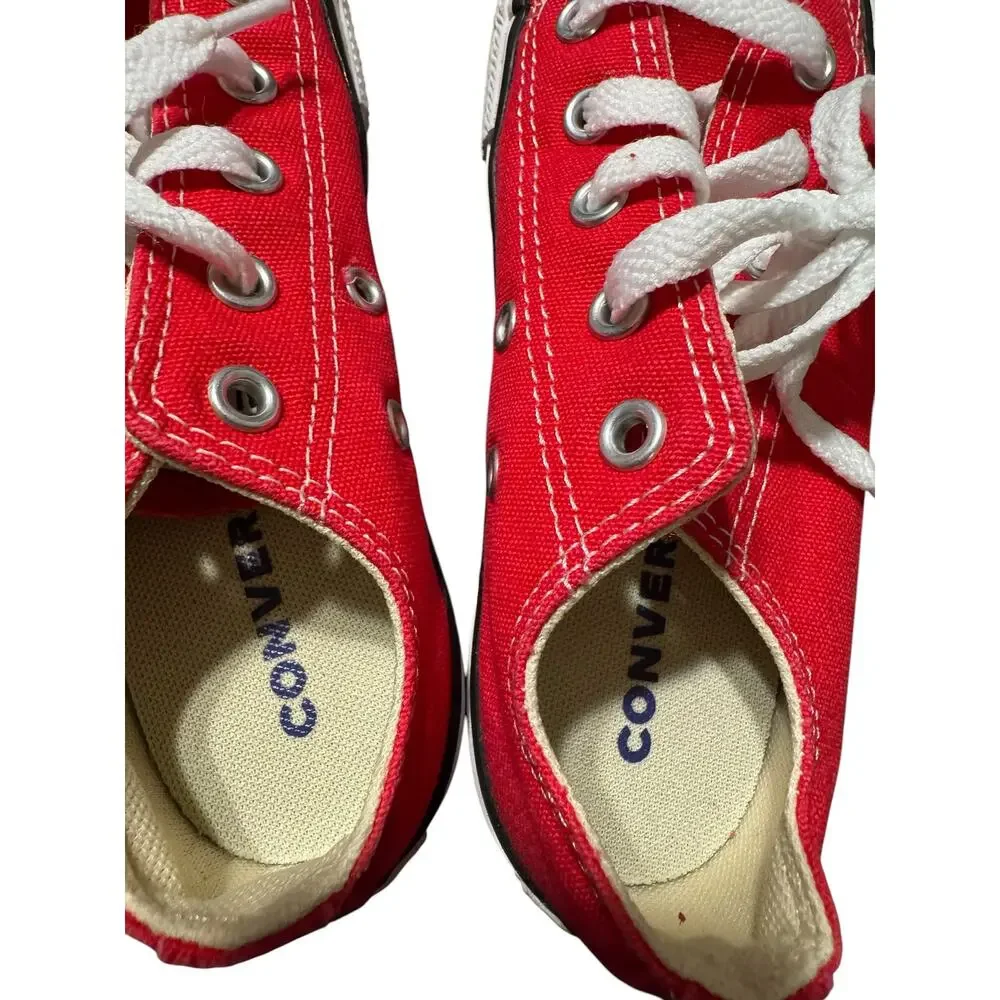 Converse Red Youth Tennis Shoe Size 13